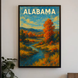 Alabama Landscape Poster