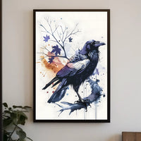 The Majestic Raven Poster
