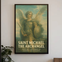 Saint Michael The Archangel Poster