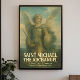 Saint Michael The Archangel Poster