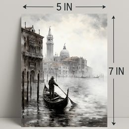 Venetian Gondola Journey Poster