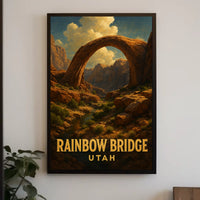 Rainbow Bridge Utah Poster