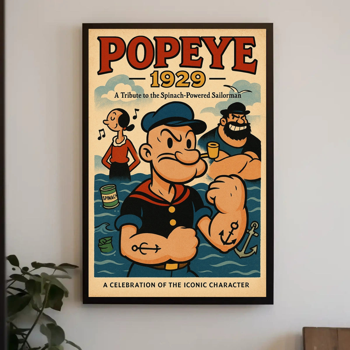 Popeye 1929 Art Poster POP-142