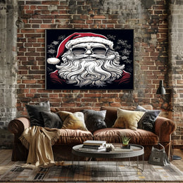 Cool Santa Vibes Poster