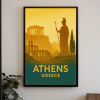 Athens, Greece A Timeless Journey Poster