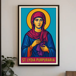 St. Lydia Purpuraria Poster