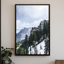 Majestic Mountain Landscape Poster