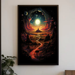 Celestial Odyssey Poster