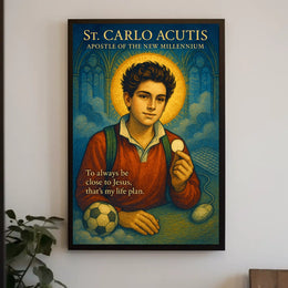 St. Carlo Acutis Apostle of the New Millennium Poster