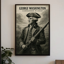 George Washington Commander In Chief Poster