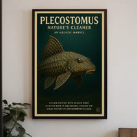 Plecostomus Natures Cleaner Poster