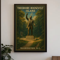 Theodore Roosevelt Island Poster