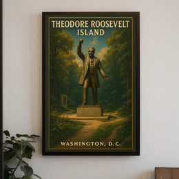 Theodore Roosevelt Island Poster