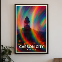 Carson City Nevada Scenic Photography Poster