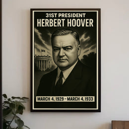 Herbert Hoover 31St President Poster