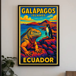 Galápagos Islands Ecuador Poster