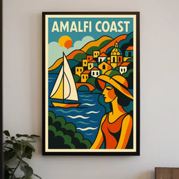 Amalfi Coast Poster