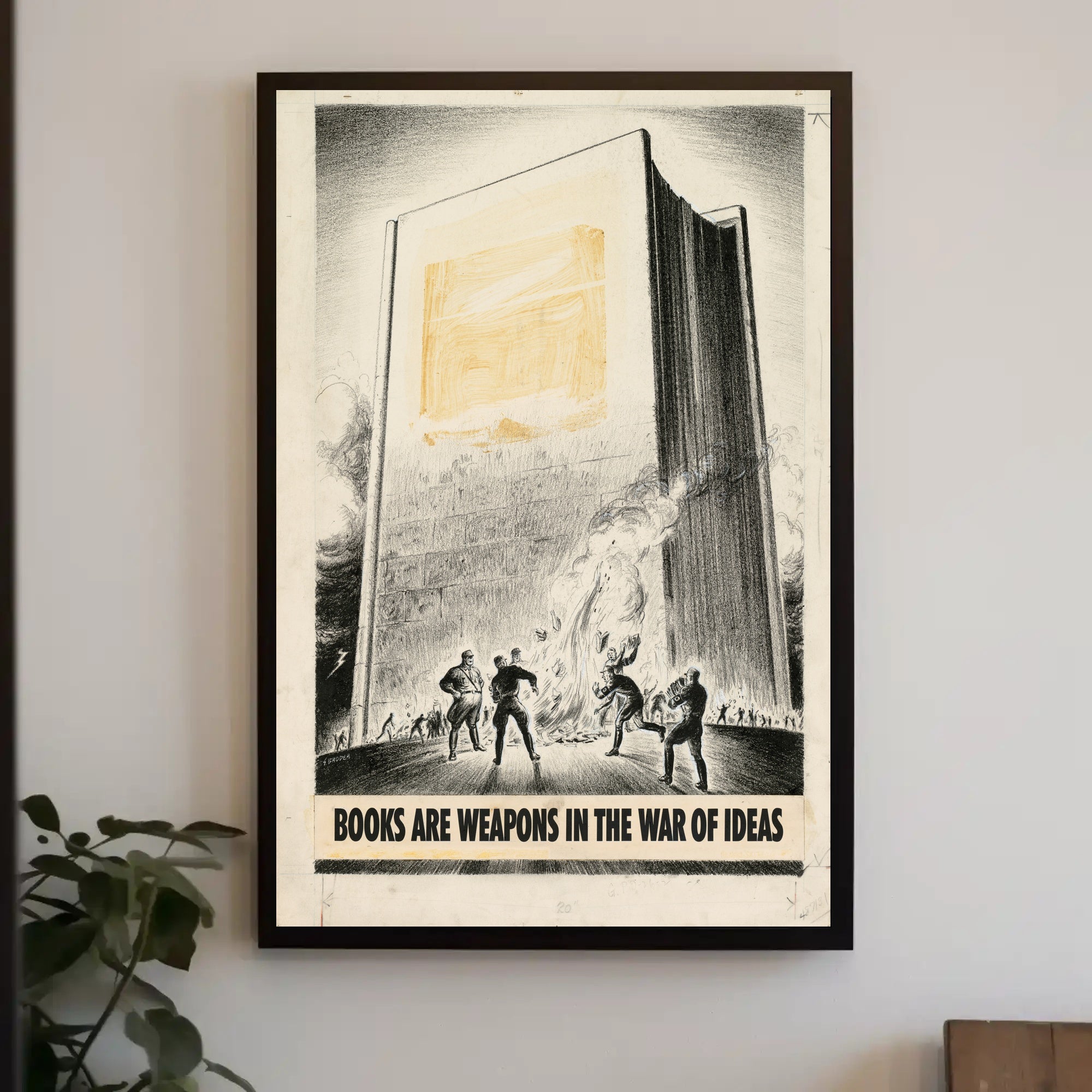 Books as Weapons in the War of Ideas Poster PosterGoat