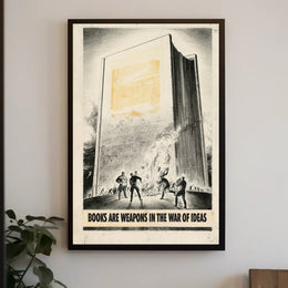 Books as Weapons in the War of Ideas Poster PosterGoat