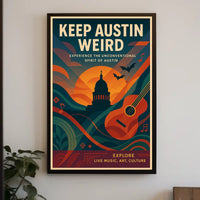 Keep Austin Weird Poster