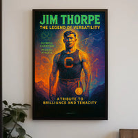 Jim Thorpe The Legend Of Versatility Poster