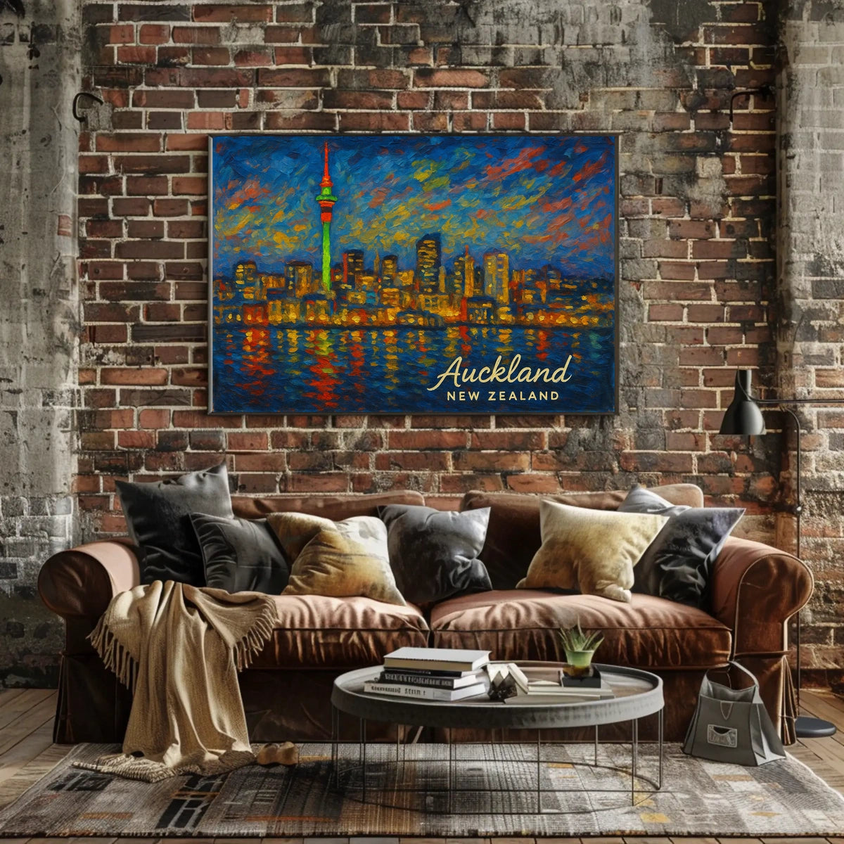 Auckland Skyline Poster