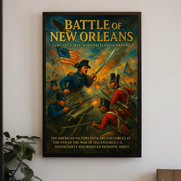 Battle Of New Orleans 1815 Poster
