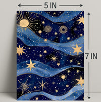 Celestial Cosmic Dreams in Space or Astronomy Poster