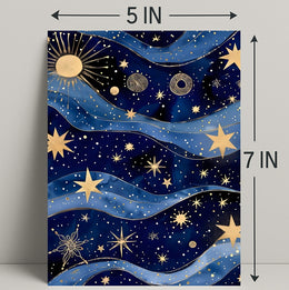 Celestial Cosmic Dreams in Space or Astronomy Poster