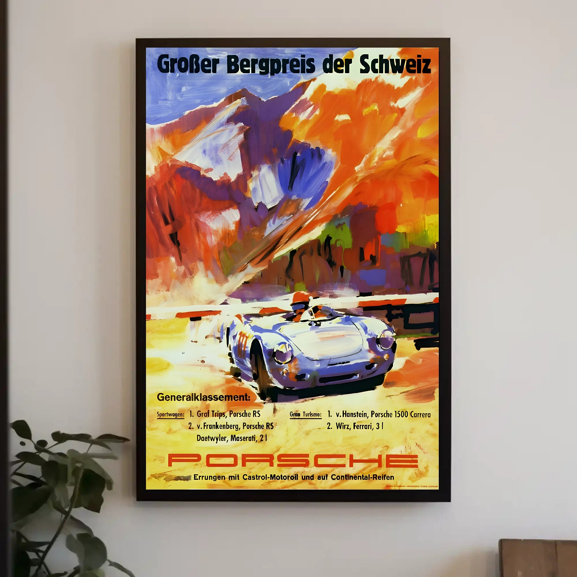 Großer Bergpreis der Schweiz Poster