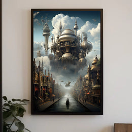 SimalRmonask A Steampunk Vision Poster