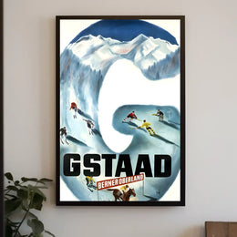Gstaad Winter Sports Poster