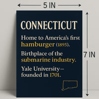 Connecticut Highlights Wall Art Print PosterGoat