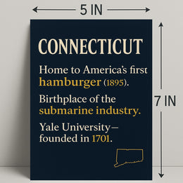 Connecticut Highlights Wall Art Print PosterGoat