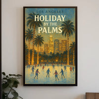 Holiday by the Palms Poster