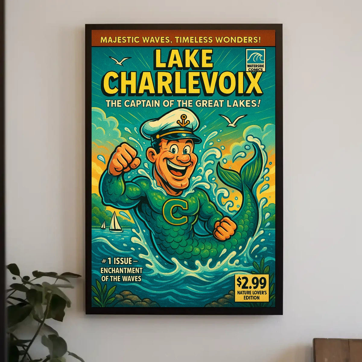 Lake Charlevoix The Captain Of The Poster