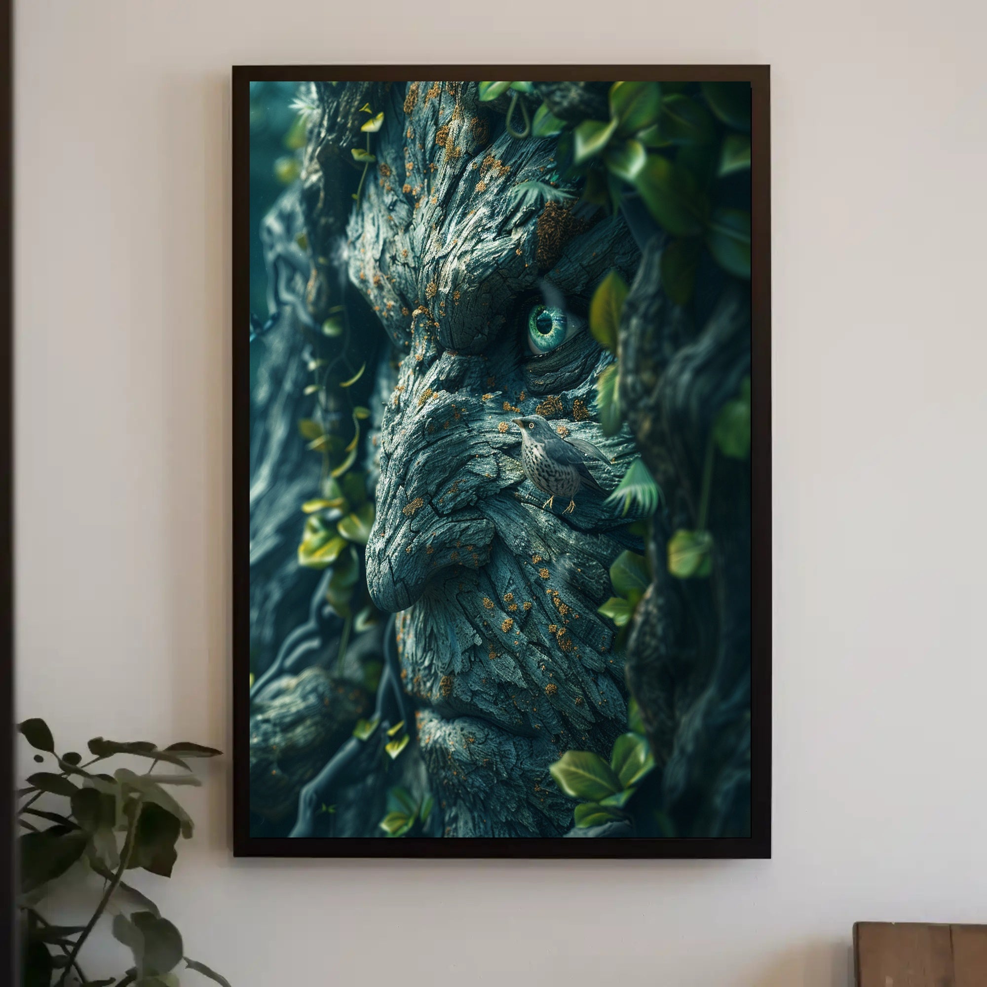 Tree Spirit Enchanted Forest Fantasy or Mythology Poster PosterGoat