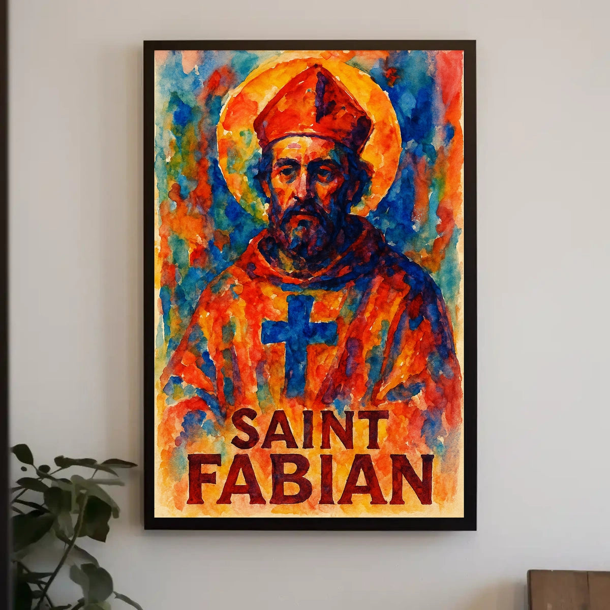 Saint Fabian Poster