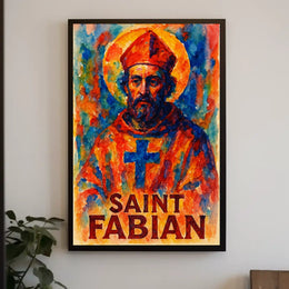 Saint Fabian Poster
