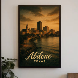 Abilene, Texas Poster