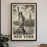 Iconic New York Poster