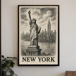 Iconic New York Poster