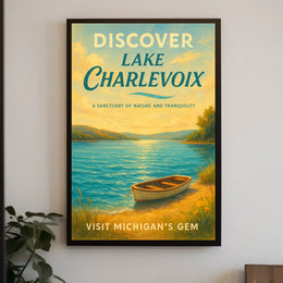 Discover Lake Charlevoix Poster