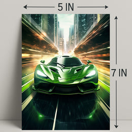 Speed In The City Poster