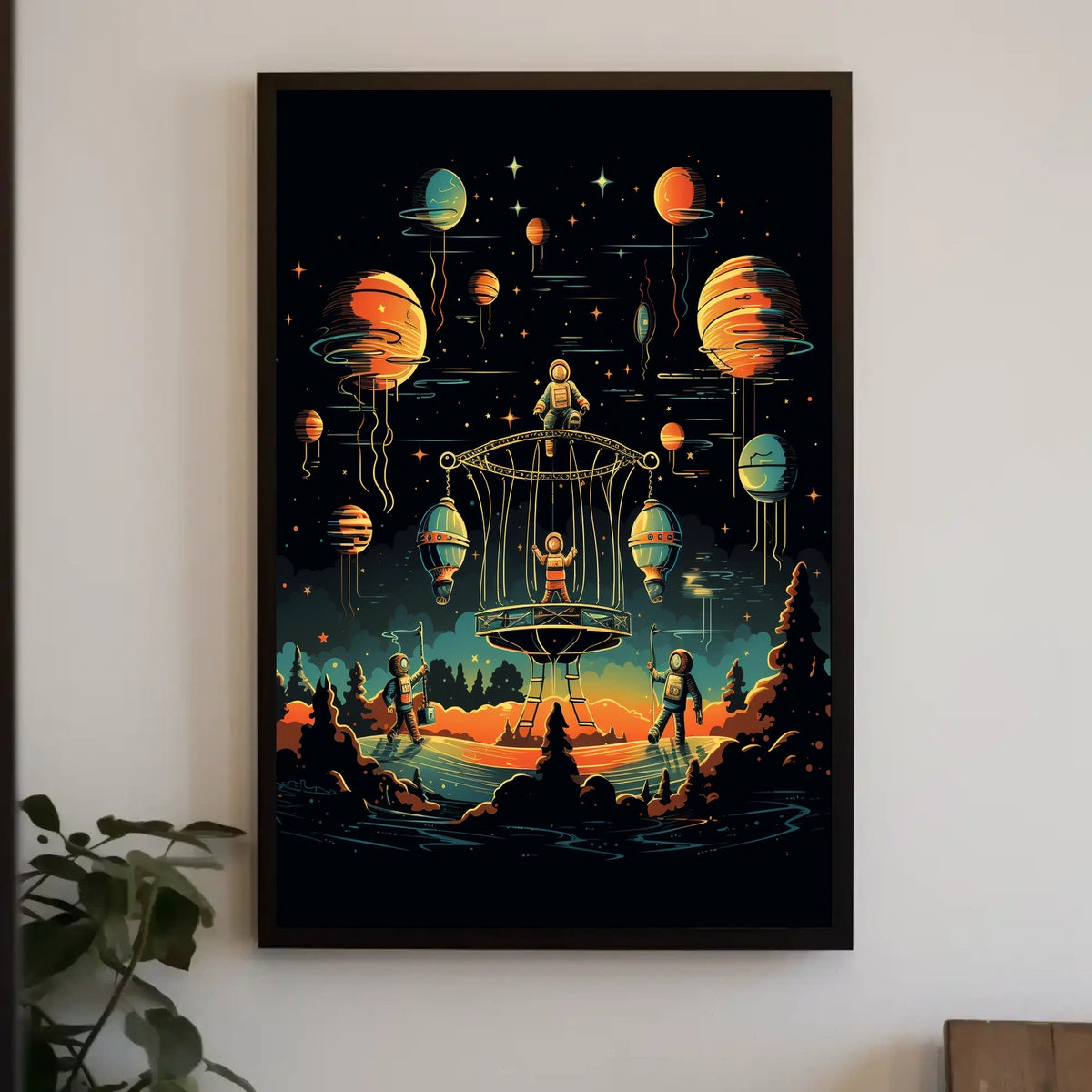 Cosmic Adventure Poster