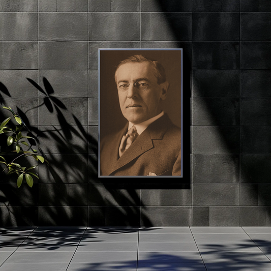 Woodrow Wilson 28th President Sepia Photo