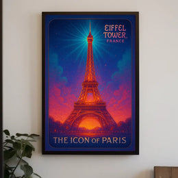 Eiffel Tower The Icon of Paris Poster