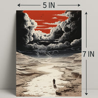 Journey Through The Desert Poster