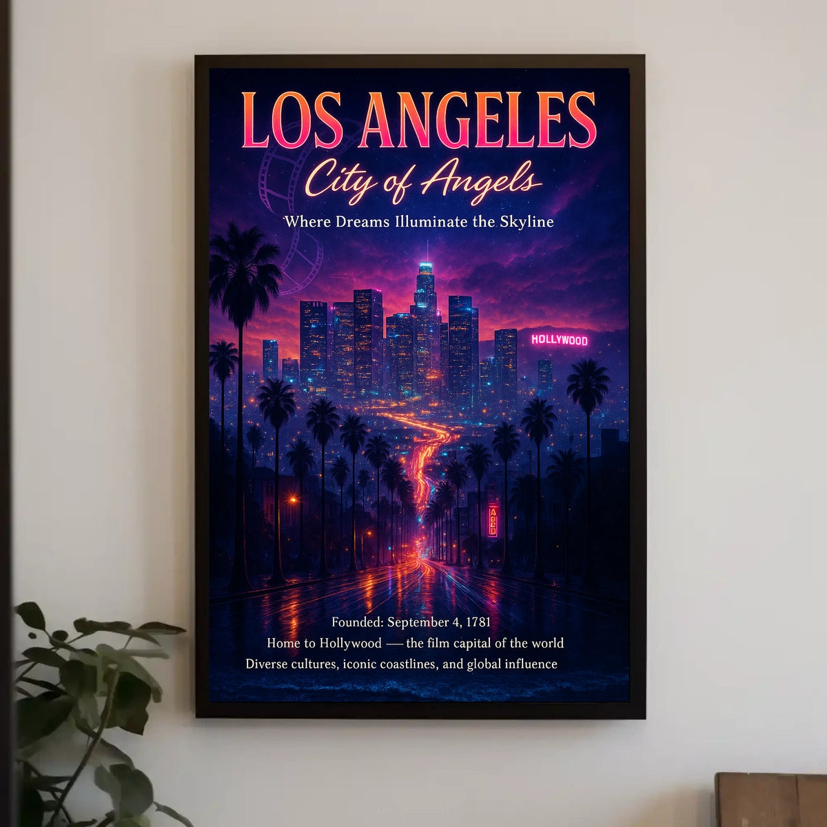 City of Angels Los Angeles Poster