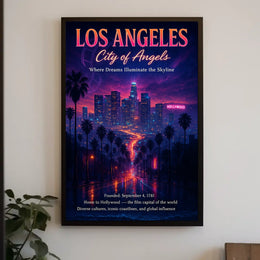 City of Angels Los Angeles Poster